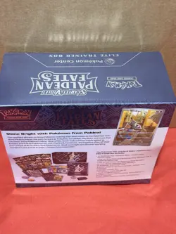 Pokemon TCG Paldean Fates Pokemon Center Elite Trainer Box ETB Sealed - Image 2