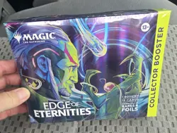Magic The Gathering Edge Of Eternities Collector Omega Booster Box IN HAND - Image 1