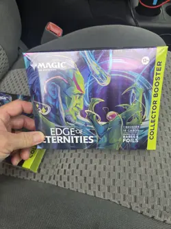 Magic The Gathering Edge Of Eternities Collector Omega Booster Box IN HAND - Image 2