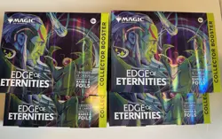 Magic The Gathering Edge Of Eternities Collector Omega Booster Box IN HAND - Image 1