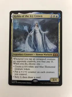 Hylda of the Icy Crown MTG Magic the Gathering Card NM Near Mint WOE - Image 1