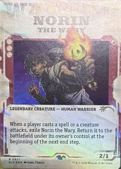 [1x] Norin the Wary - Foil Near Mint, English Secret Lair MTG Magic - Image 1