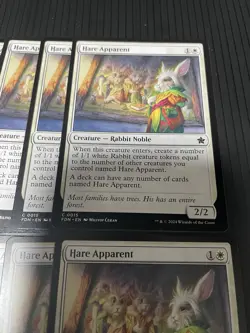 Hare Apparent FDN 0015 English Magic: The Gathering MTG ×12 - Image 2