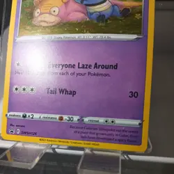 Pokemon Card Galarian Slowpoke SWSH126 Promo cosmos HOLO BLEED HD GALAXY SWIRL12 - Image 5