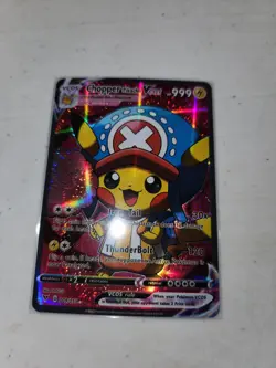 Pokemon Chopper Pikachu Cosplay Card Mint - Image 1