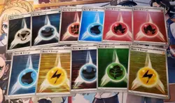 Pokemon Card 11 Holo Energy From Black Bolt/White Flare PACK FRESH FIRE WATER - Image 2
