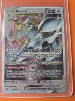 Arceus VSTAR - (Metal Card) 123/172 Miscellaneous Cards & Products Holo - Image 2