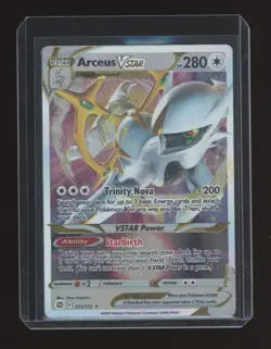 Arceus VSTAR - (Metal Card) 123/172 Miscellaneous Cards & Products Holo - Image 1