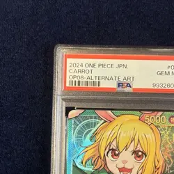 PSA10 One Piece Carrot L Super Parallel Card Game Seal Pre-Owned - Image 2