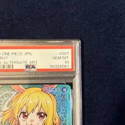 PSA10 One Piece Carrot L Super Parallel Card Game Seal Pre-Owned - Image 3