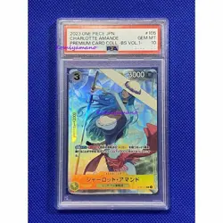 Charlotte Amand One Piece Card UC PSA10 OP04-105 Collectible Used - Image 1