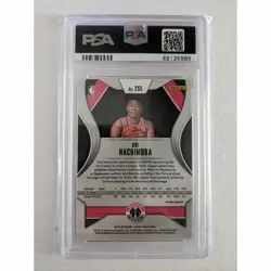 Rui Hachimura 2019-20 Panini Prizm RC Green PSA 10 Basketball Card - Image 2