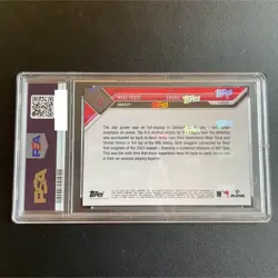 Shohei Ohtani PSA10 Topps Now Baseball Card Trout 2023 Limited Edition - Image 2