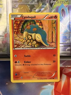 CYNDAQUIL 18/162 - LP - XY8 BREAKTHROUGH COMMON ENGLISH POKEMON CARD - Image 1