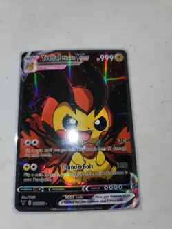 Pokemon Yveltal Pikachu Cosplay Card Mint - Image 1