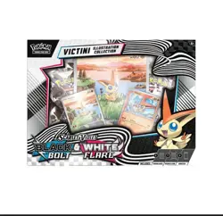 Pokemon Black Bolt & White Flare Unova Victini Illustration Collection IN HAND - Image 2