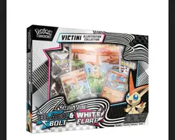 Pokemon Black Bolt & White Flare Unova Victini Illustration Collection IN HAND - Image 4