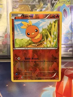 Furious Fists 12/111 Torchic Reverse Holo Pokemon Card LP - Image 1