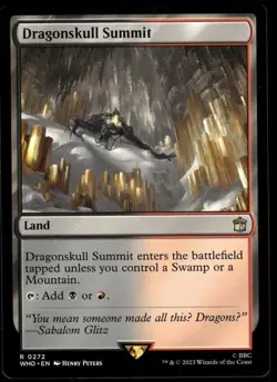 1x Dragonskull Summit - Universes Beyond: Doctor Who - NM - MTG - Image 1