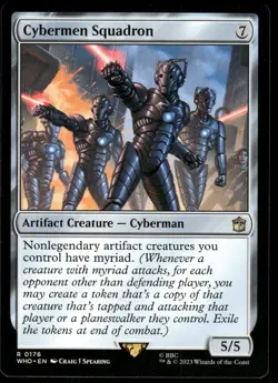 1x Cybermen Squadron - Universes Beyond: Doctor Who - NM - MTG - Image 1