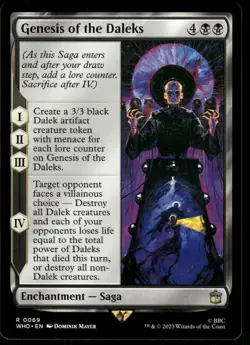 1x Genesis of the Daleks - Universes Beyond: Doctor Who - NM - MTG - Image 1