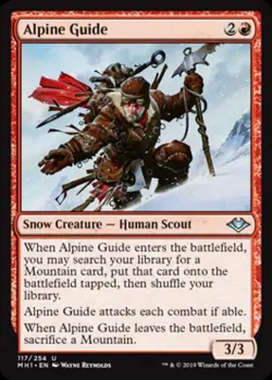 Alpine Guide - Near Mint MTG Modern Horizons - Image 1