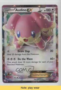 Audino EX Pokemon XY Fates Collide #84 READ 2f4 - Image 1