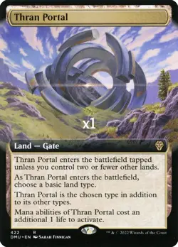 MTG Borderless Dominaria United DMU Thran Portal MINT - Image 1
