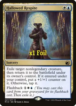 MTG Foil Innistrad: Midnight Hunt MID Hallowed Respite MINT - Image 1