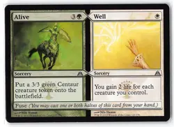 Alive // Well *Uncommon* Magic MtG x1 Dragon's Maze SP - Image 1