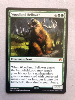 Mtg Carte Magic Origins Woodland Bellower LP - Image 1