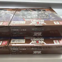 2x NEW 1st Ed Attack on Titan Booster Box Union Arena SERIALISED Weiss mtg - Image 4