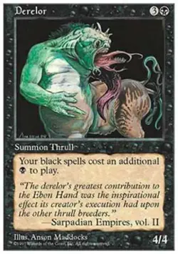 Derelor - Medium Play MTG 5th Edition - Image 1