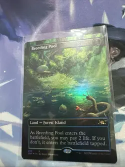 Unfinity Borderless Foil Lands Pack MTG Including Sacred Foundry - Image 3