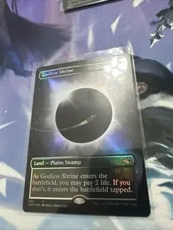 Unfinity Borderless Foil Lands Pack MTG Including Sacred Foundry - Image 4