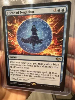 Force of Negation - Modern Horizons - LP - Magic the Gathering MTG - Single - Image 1