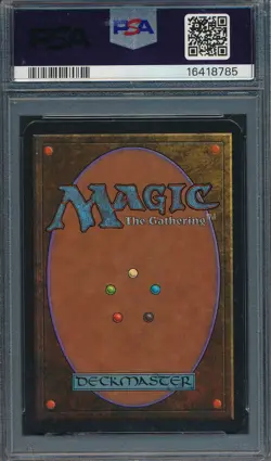 Alpha Wall of Wood PSA 9 Graded Magic MTG (8785) -magicgraders- - Image 2