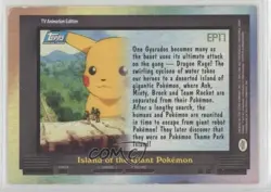 Island of the Giant Pokemon Topps TV Animation Edition Series 2 Episodes 0qx8 - Image 2