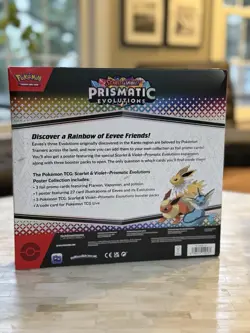 Pokemon TCG Prismatic Evolutions Poster Collection - Factory Sealed - Image 3