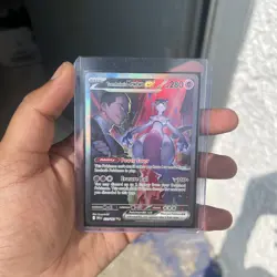 Pokemon TCG Team Rocket's Mewtwo ex 231/182 Destined Rivals Holo SIR - Image 1