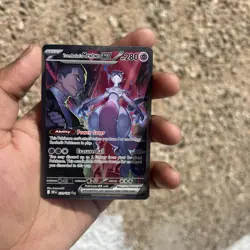 Pokemon TCG Team Rocket's Mewtwo ex 231/182 Destined Rivals Holo SIR - Image 4
