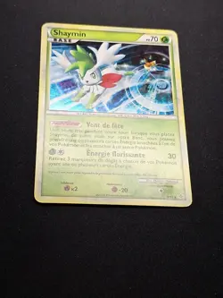 Shaymin 8/95 Holo HGSS Dechainement Carte Pokemon FR - Image 4