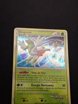 Shaymin 8/95 Holo HGSS Dechainement Carte Pokemon FR - Image 5