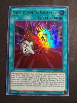 Yugioh! Seven Cities of the Golden Land - BLVO-EN062 - Ultra Rare - 1st Edition - Image 1