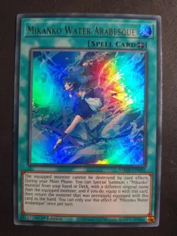 Yugioh! Mikanko Water Arabesque - AMDE-EN032 - Ultra Rare - 1st Edition NM - Image 1