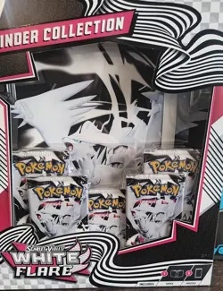 Pokemon TCG Scarlet Violet Black Bolt White Flare Binder - Image 2