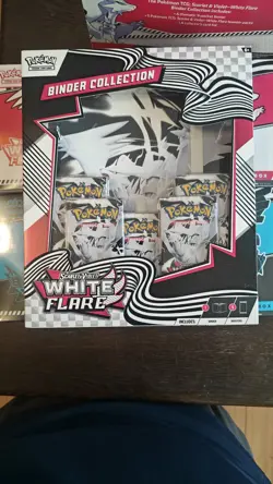 Pokemon TCG Scarlet Violet Black Bolt White Flare Binder - Image 3