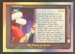 Pokemon Topps Card - EP22 The Tower Of Terror - Image 2