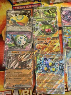 Pokemon Ex Cards Bulk Lot - 18 - Bundle Lot Ex Scarlet And Violet Era, Gem mint. - Image 1