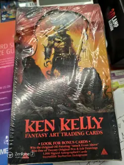 1992 FPG Fantasy Art Trading Cards di Ken Kelly - FACTORY SEALED OOP ENG - Image 1